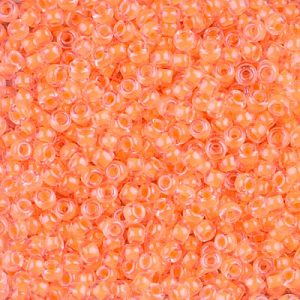 MIYUKI #11 Seed Bead - 11-4298 Luminous Creamsicle- 10 gms
