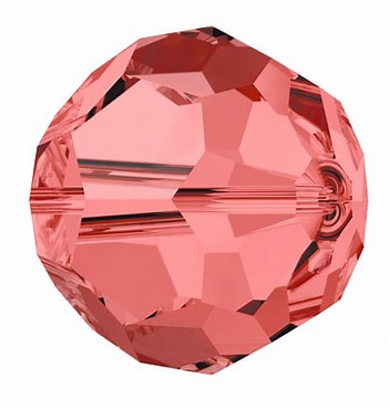 Swarovski 5000 Round - 4mm - Padparadascha - 20 pcs