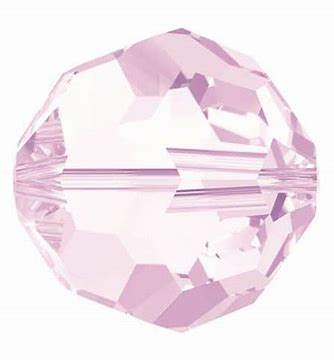 Swarovski 5000 Round - 6mm - Rosaline - 20 pcs