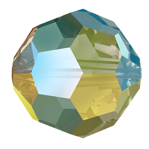 Swarovski 5000 Round - 3mm - Irridescent Green - 20 pcs