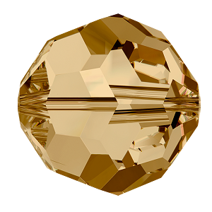 Swarovski 5000 Round - 4mm - Light Colorado Topaz - 20 pcs