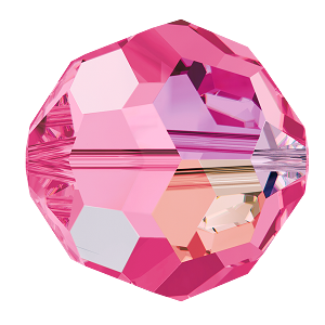 Swarovski 5000 Round - 3mm - Rose AB - 20 pcs
