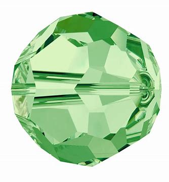 Swarovski 5000 Round - 6mm - Peridot - 20 pcs