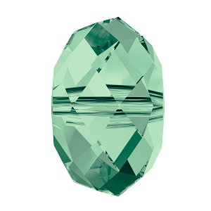 Swarovski 5040 - Rondelle Beads - 6mm - Erinite - 6 pieces