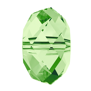 Swarovski 5040 - Rondelle Beads - 6mm - Peridot - 6 pieces