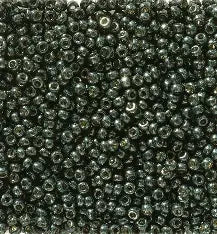 MIYUKI #11 Seed Bead - 11-5107 DURACOAT Galvanized Black Moss - 10 gms