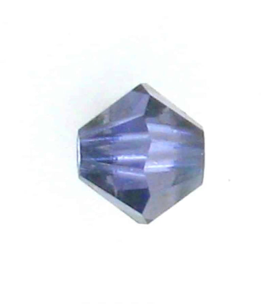 Swarovski 5328 Bicone - 8mm - Tanzanite Satin - 10 pcs