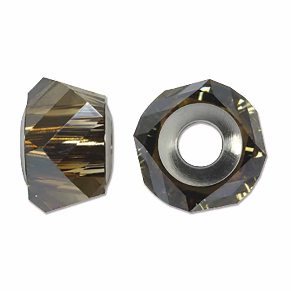 Swarovski 5920 - Be Charmed Helix Bead - Bronze Shade