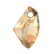 Swarovski 6656 - 19mm - Galatic Pendant - Golden Shadow - Pack 2