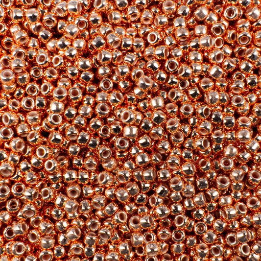 TOHO #8 Seeds - MAG03 - Metallic Copper Penny - 10 gms
