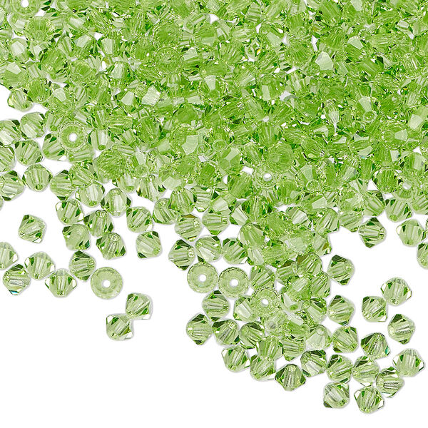 PRECIOSA 3mm Bicones - Peridot - 144 pcs ( 1 gross) (Copy)