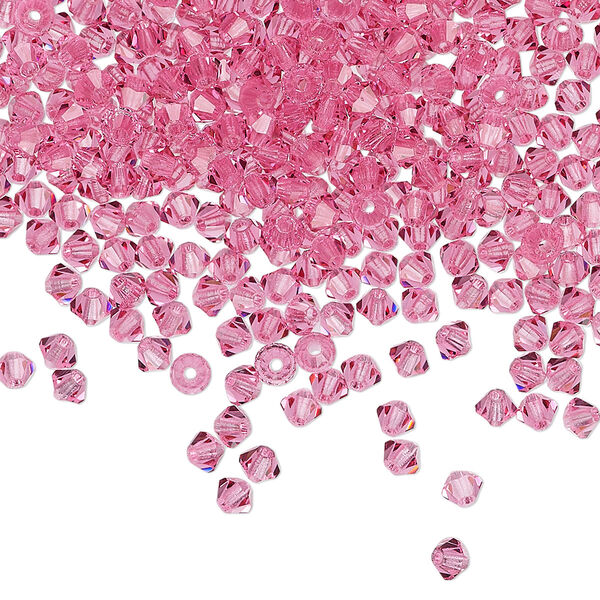 PRECIOSA 3mm Bicones - Rose - 144 pcs ( 1 gross)