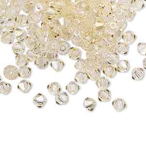 PRECIOSA 3mm Bicones - Blond Flare - 144 pcs ( 1 gross)