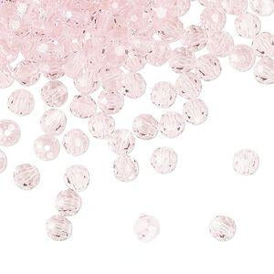 PRECIOSA 4mm Rounds - Pink Sapphire - 72 pcs ( 1/2 gross)