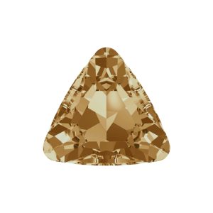 Swarovski 4722 14mm - Triangle Stone - Golden Shadow