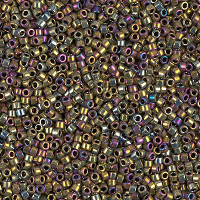 MIYUKI #11 DB 029 - Metallic Purple Gold Iris - 5 gms