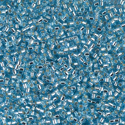 MIYUKI #11 DB 044 - Silver Lined Aqua- 5 gms