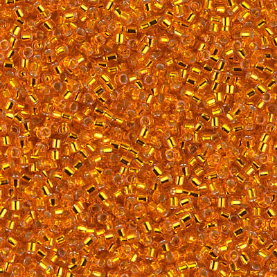 MIYUKI #11 DB 045 - Silver Lined Orange- 5 gms