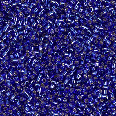MIYUKI #11 DB 047 - Silver Lined Cobalt - 5 gms