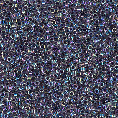 MIYUKI #11 DB 059 - Lined Light Violet AB  - 5 gms