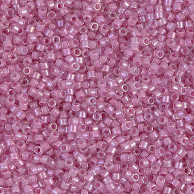 MIYUKI #11 DB 072 - Lined Pale Lilac AB - 5 gms
