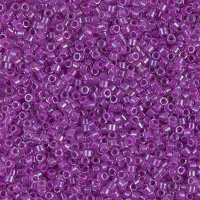 MIYUKI #11 DB 073 - Lined Lilac AB - 5 gms