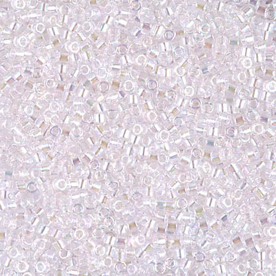 MIYUKI #11 DB 082 - Lined Light Pink AB - 5 gms