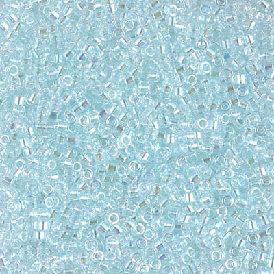 MIYUKI #11 DB 083 - Lined Light Aqua AB - 5 gms