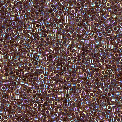 MIYUKI #11 DB 091 - Berry Lined Light Topaz AB - 5 gms