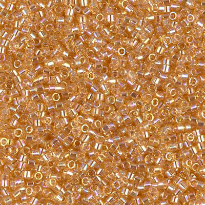 MIYUKI #11 DB 100 - Transparent Light Topaz AB Luster - 5 gms