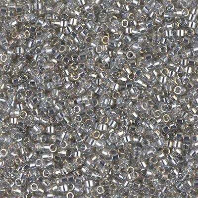 MIYUKI #11 DB 114 - Transparent Silver Grey Luster - 5 gms