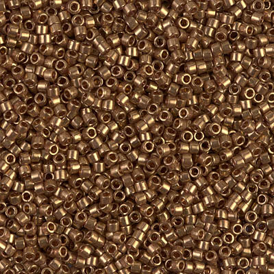 MIYUKI #11 DB 115 - Transparent Metallic Rose Gold Luster - 5 gms