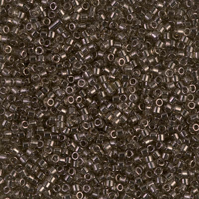 MIYUKI #11 DB 123 - Transparent Grey Olive Luster - 5 gms
