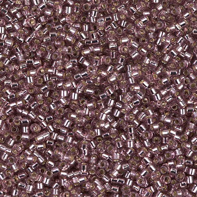 MIYUKI #11 DB 146 - Silver Lined Smoky Amethyst - 5 gms