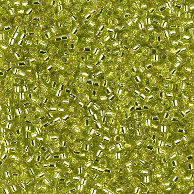 MIYUKI #11 DB 147 - Silver Lined Chartreuse - 5 gms