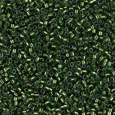 MIYUKI #11 DB 182 - Silver Lined Olivine - 5 gms