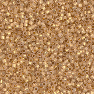 MIYUKI #11 DB 230 - 24k Lined Cream Opal - 5 gms