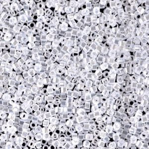 MIYUKI #11 DB 231 - Lined Crystal White - 5 gms