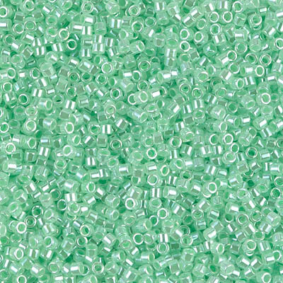 MIYUKI #11 DB 237 - Lined Crystal Light Green Luster - 5 gms