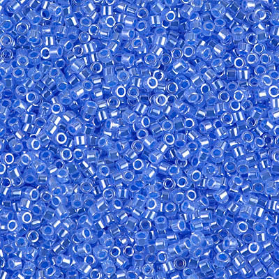 MIYUKI #11 DB 240 - Lined Crystal Sapphire Luster- 5 gms