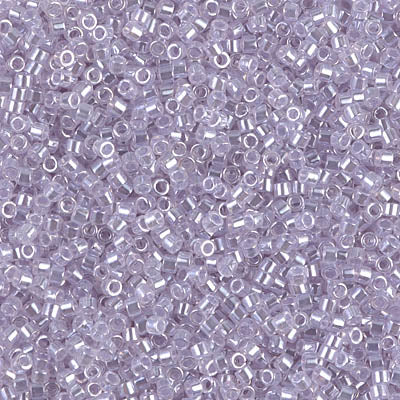 MIYUKI #11 DB 241 - Lined Crystal Pale Lavender Luster - 5 gms