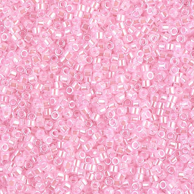 MIYUKI #11 DB 244 - Lined Crystal Light Pink Luster - 5 gms