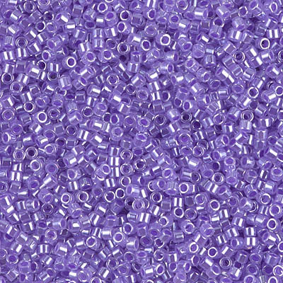 MIYUKI #11 DB 249 - Lined Crystal Purple Luster - 5 gms
