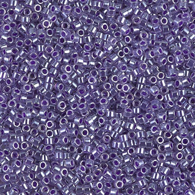 MIYUKI #11 DB 250 - Lined Crystal Violet Luster - 5 gms