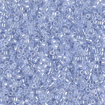 MIYUKI #11 DB 257 - Lined Crystal Light Sapphire Luster- 5 gms
