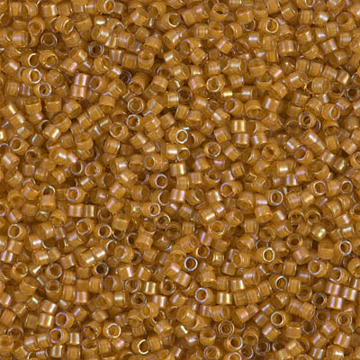 MIYUKI #11 DB 272 - Lined Topaz Yellow AB - 5 gms