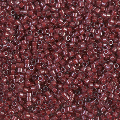MIYUKI #11 DB 280 - Lined Crystal / Dark Plum Luster - 5 gms