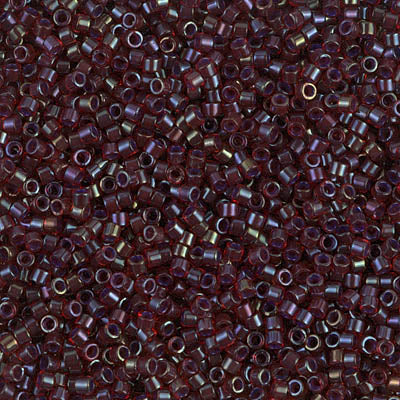 MIYUKI #11 DB 296 - CI Red Lined Cranberry AB - 5 gms