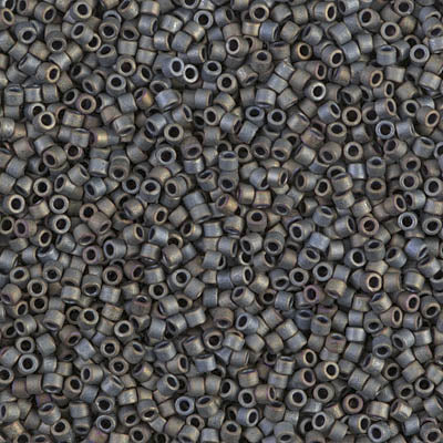 MIYUKI #11 DB 307 - Matte Metallic Silver Grey - 5 gms