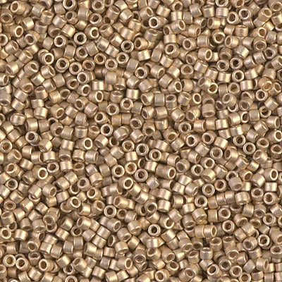 MIYUKI #11 DB 334 - Matte Metallic Dark Yellow Gold 24k - 5 gms